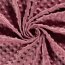 Minky Fleece *Marie* Uni - antik pink