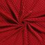 Minky Fleece *Marie* Uni - rot