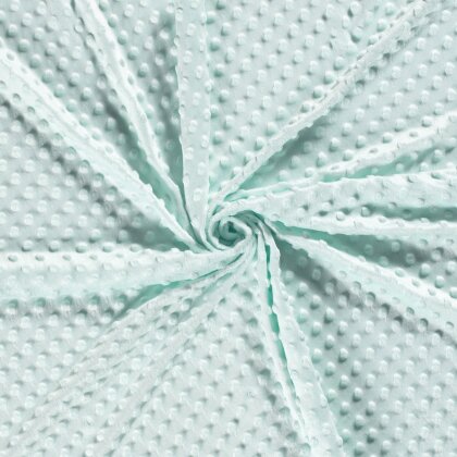 Minky Fleece *Marie* Uni - hellmint