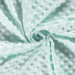 Minky Fleece *Marie* Uni - hellmint