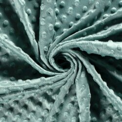 Minky Fleece *Marie* Uni - altmint