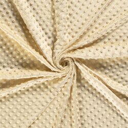 Minky Fleece *Marie* Uni - vanille