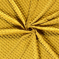 Minky Fleece *Marie* Uni - helles curry