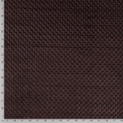 Minky Fleece *Marie* Uni - braun
