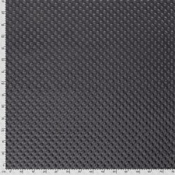 Minky Fleece *Marie* Uni - dunkel stahlgrau