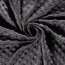 Minky Fleece *Marie* Uni - dunkel stahlgrau