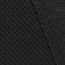 Minky Fleece *Marie* Uni - schwarz
