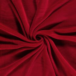 Wellnessfleece *Marie* Uni - rot