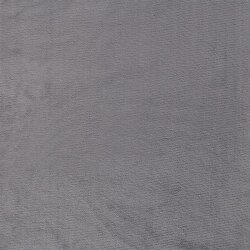 Wellnessfleece *Marie* Uni - mausgrau