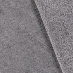 Wellnessfleece *Marie* Uni - mausgrau