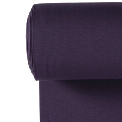 Strickbündchen *Marie* - aubergine