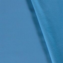 Wintersweat *Marie* angeraut schwere Qualität - azur blau