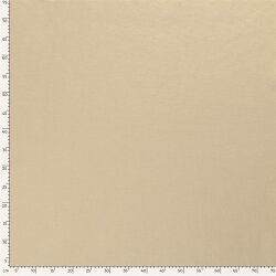 Wintersweat *Marie* angeraut schwere Qualität - beige