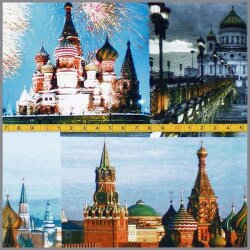 Baumwolljersey Moskau Digital