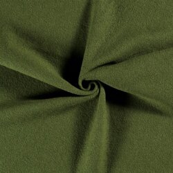 Walkloden Uni olive grün