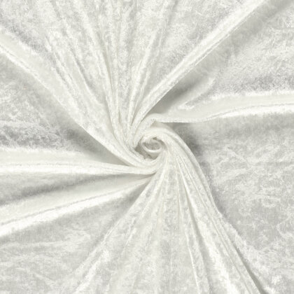 Pannesamt *Marie* Uni - creme