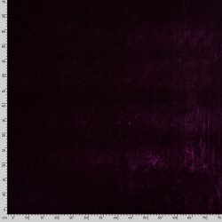 Stretch Samt *Marie* Uni - preiselbeere