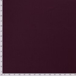 Baumwolljersey *Marie* - dunkel weinrot