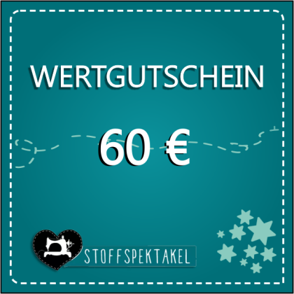Wertgutscheine / Geschenkgutscheine über 60 EUR
