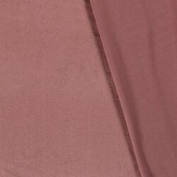 Stretch Frottee *Marie* - dunkel antikpink